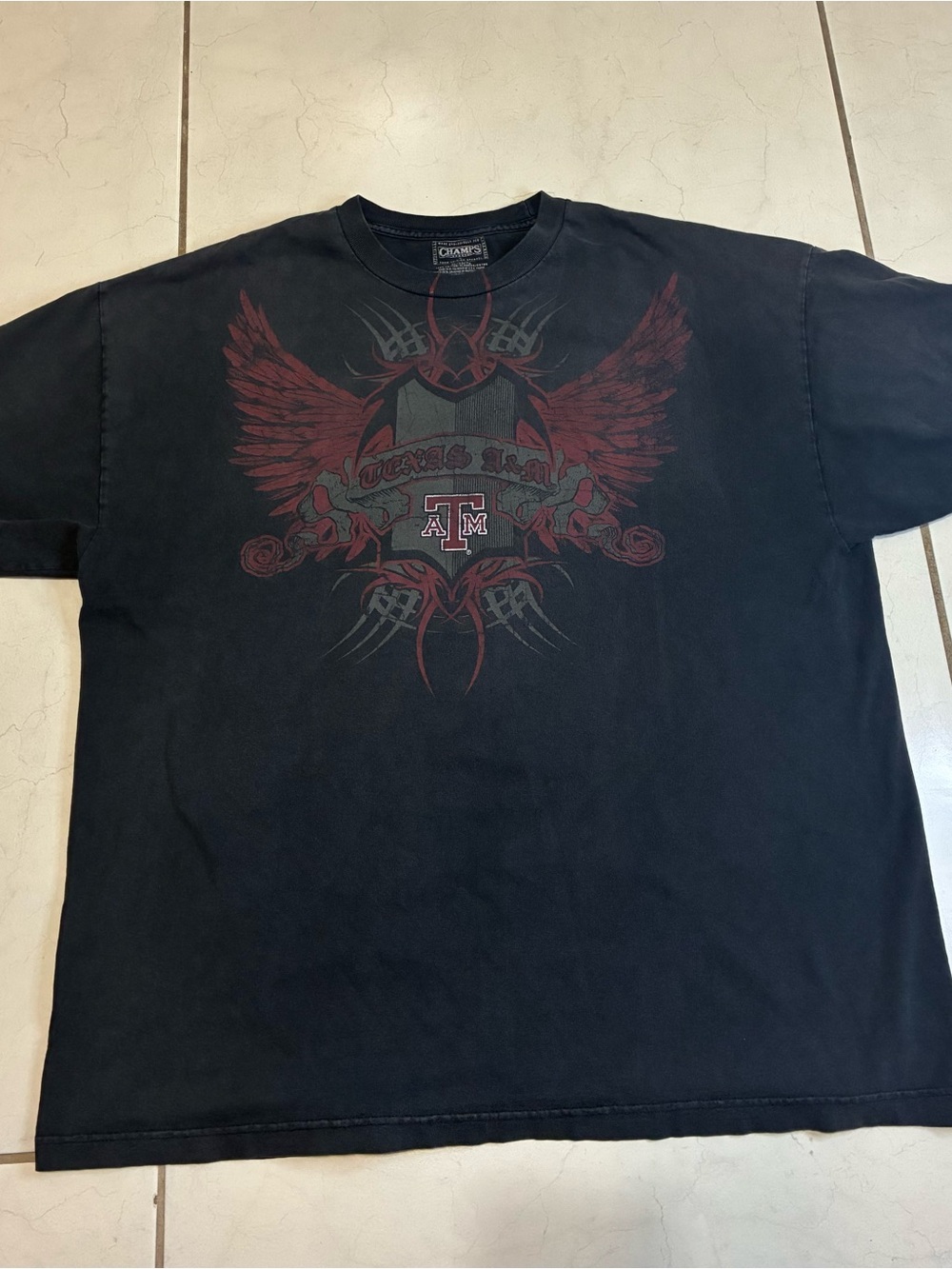 Y2K Men’s XL Texas A&M Aggies T-Shirt Tribal Wings